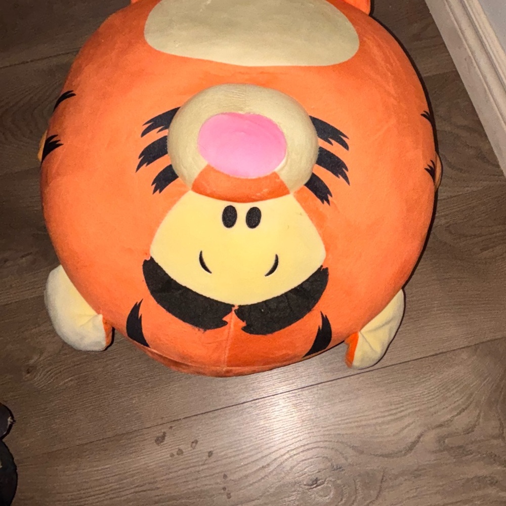 Disney  tigger Ty Beanie Ballz Tigger Plush Toy (Large/Buddy Size)